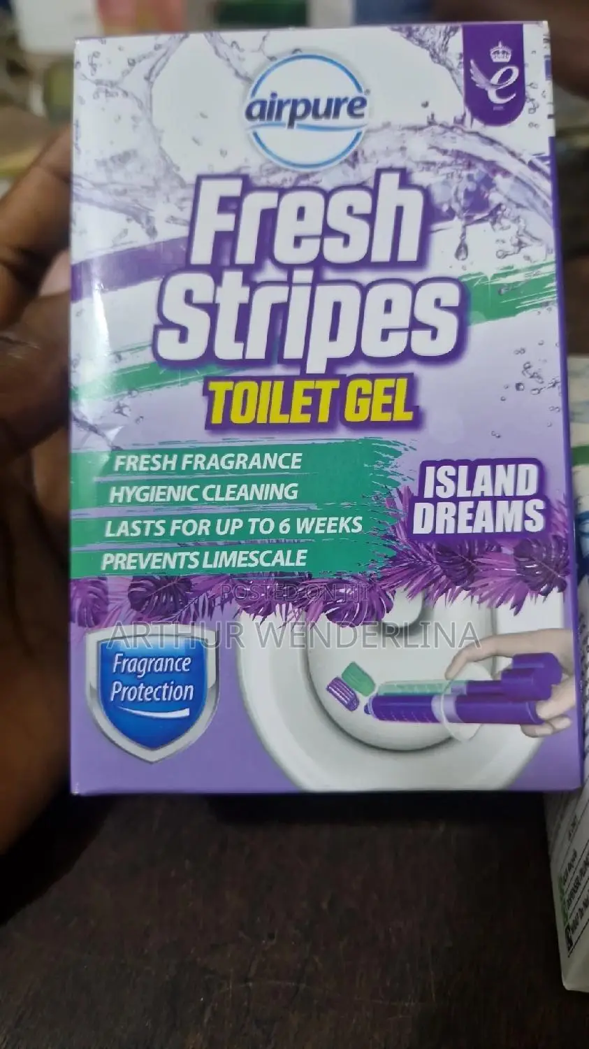 Fresh Stripes Toilet Gel