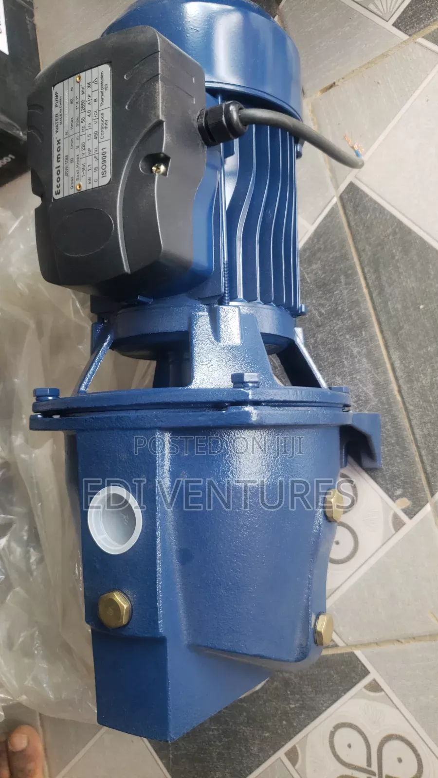 Ecoolmax 1.5hp Water Pump (Cast)