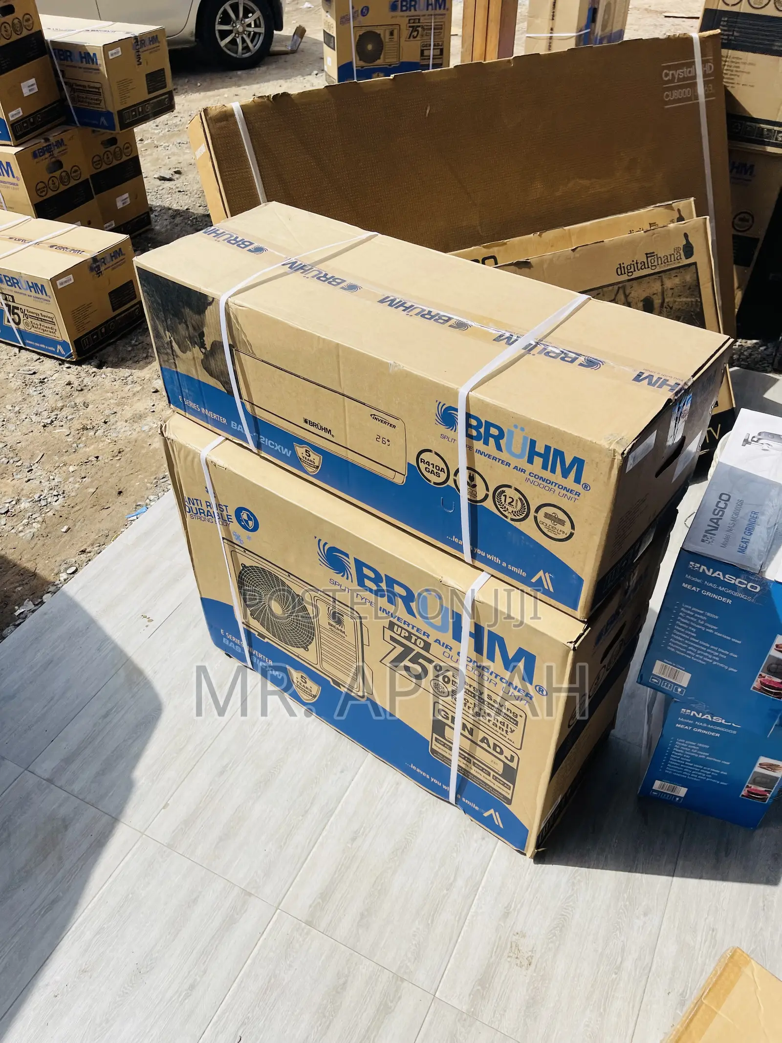 Shop Bruhm 2.5hp Split Type Smart Inverter Ac(White)