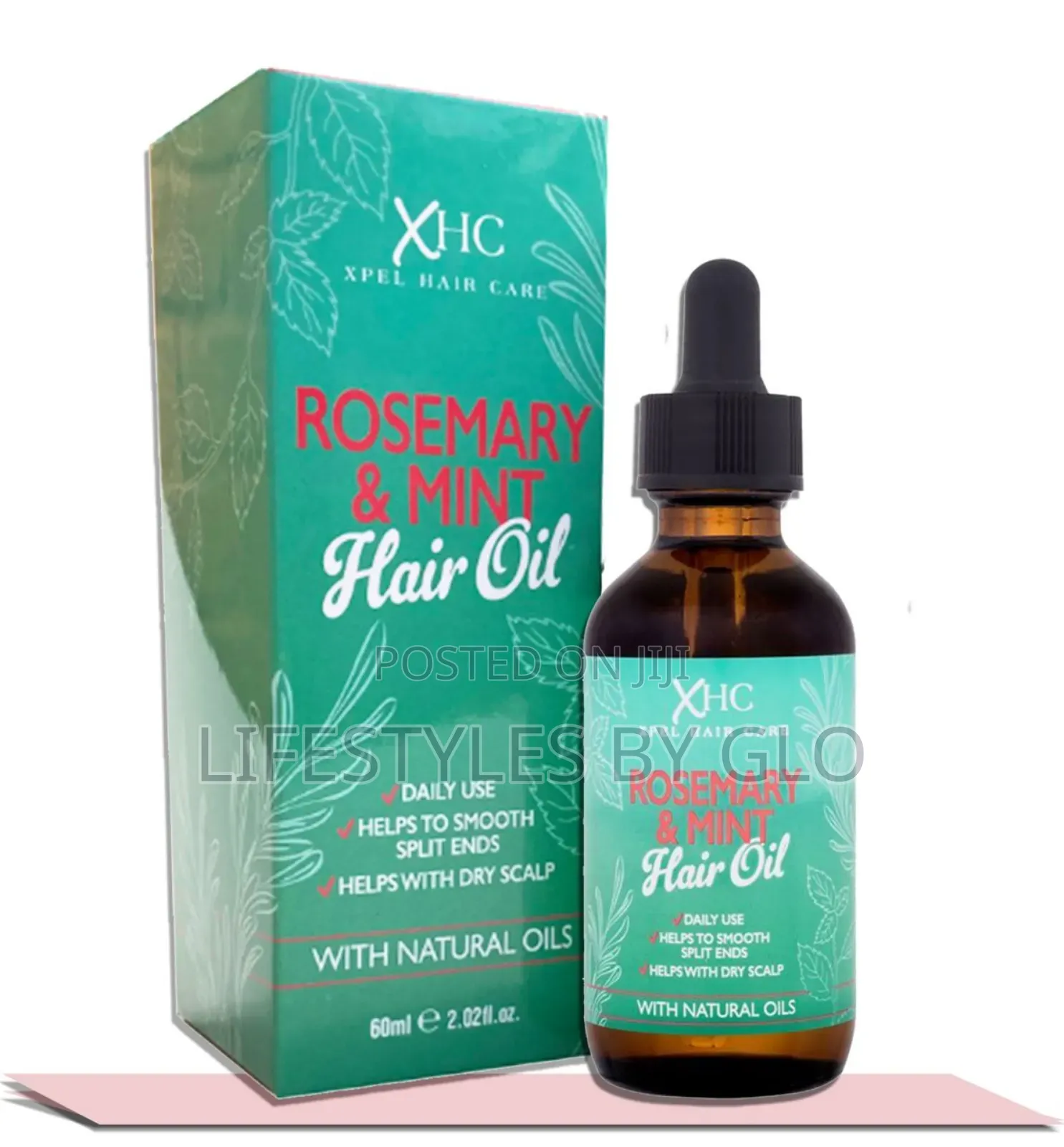 XHC Rosemary Mint Hair Oil (Growth, Scalp Repair)