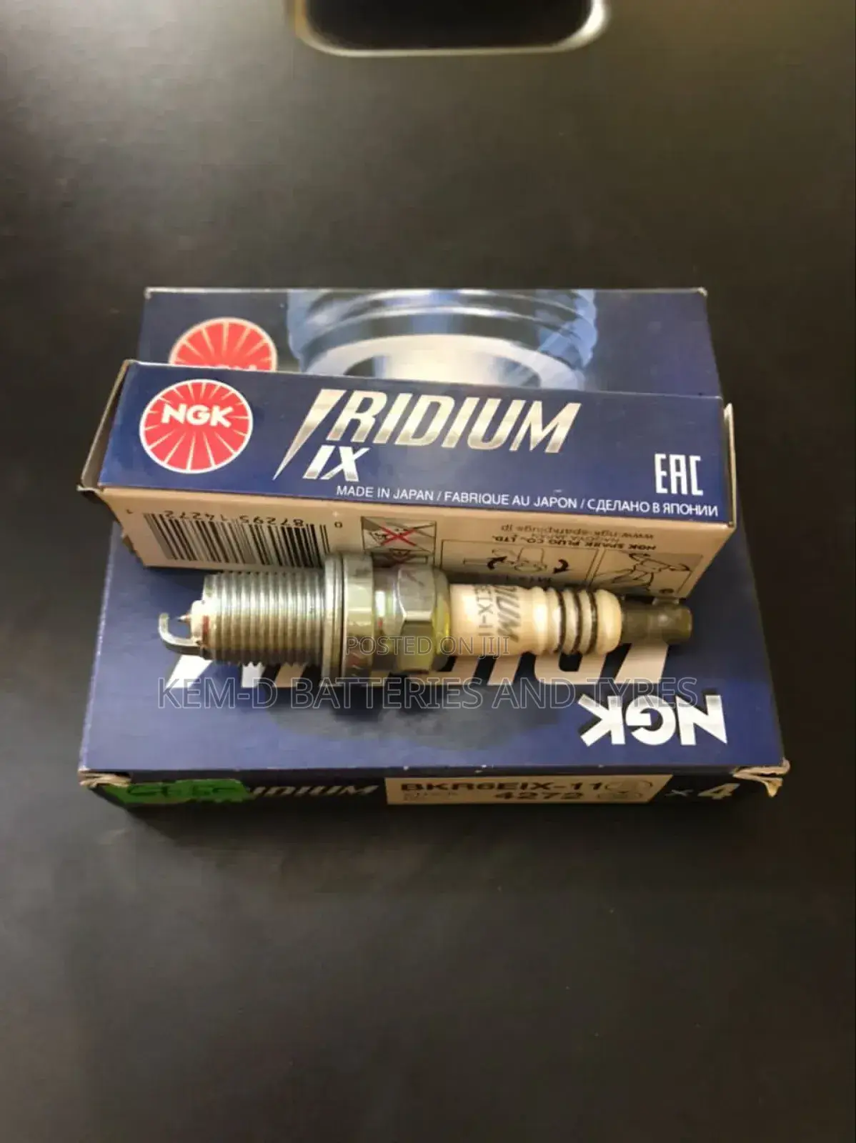 NGK Bkr6eix 6418 Spark Plugs
