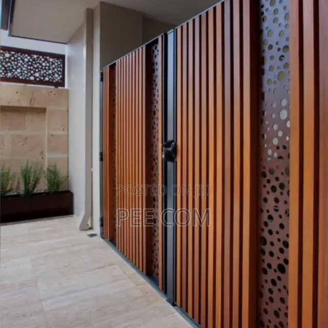 Wooden Metal Gate