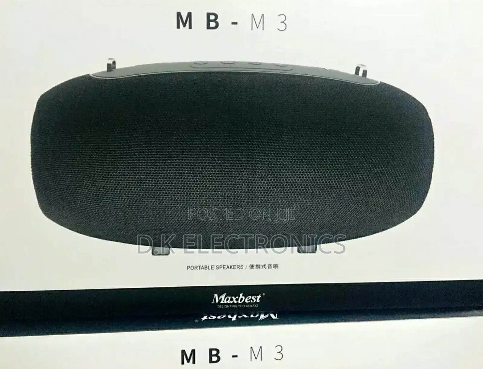 Maxbest Mb - M3 Deep Bass Portable Speaker