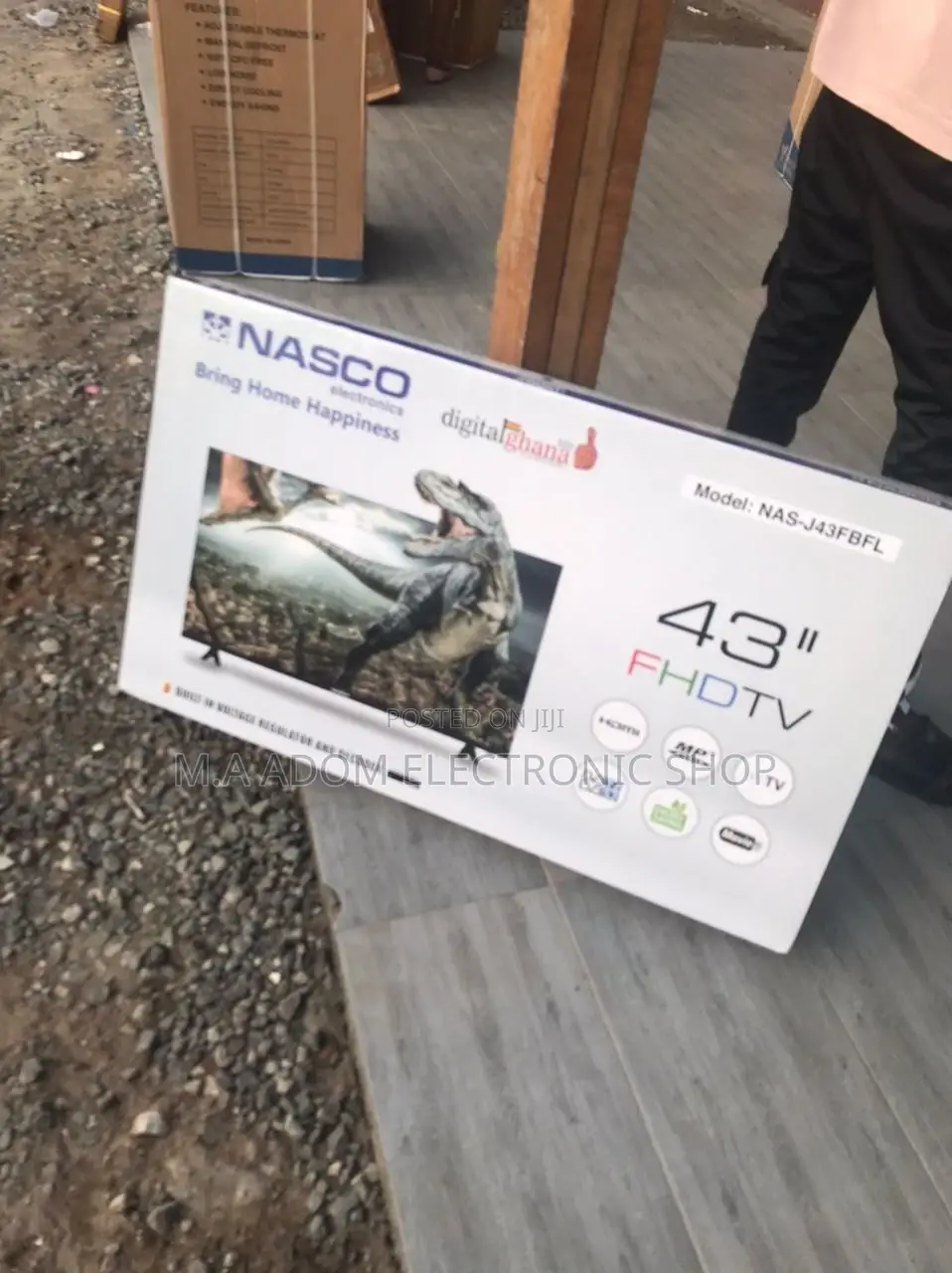 Stunning Visuals Meet Affordability With Nasco 43-Inch HD TV