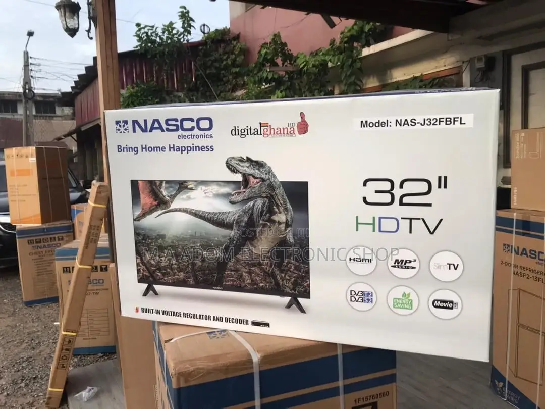 Elevate Your Viewing Experience With Nasco 32" HD LED TV