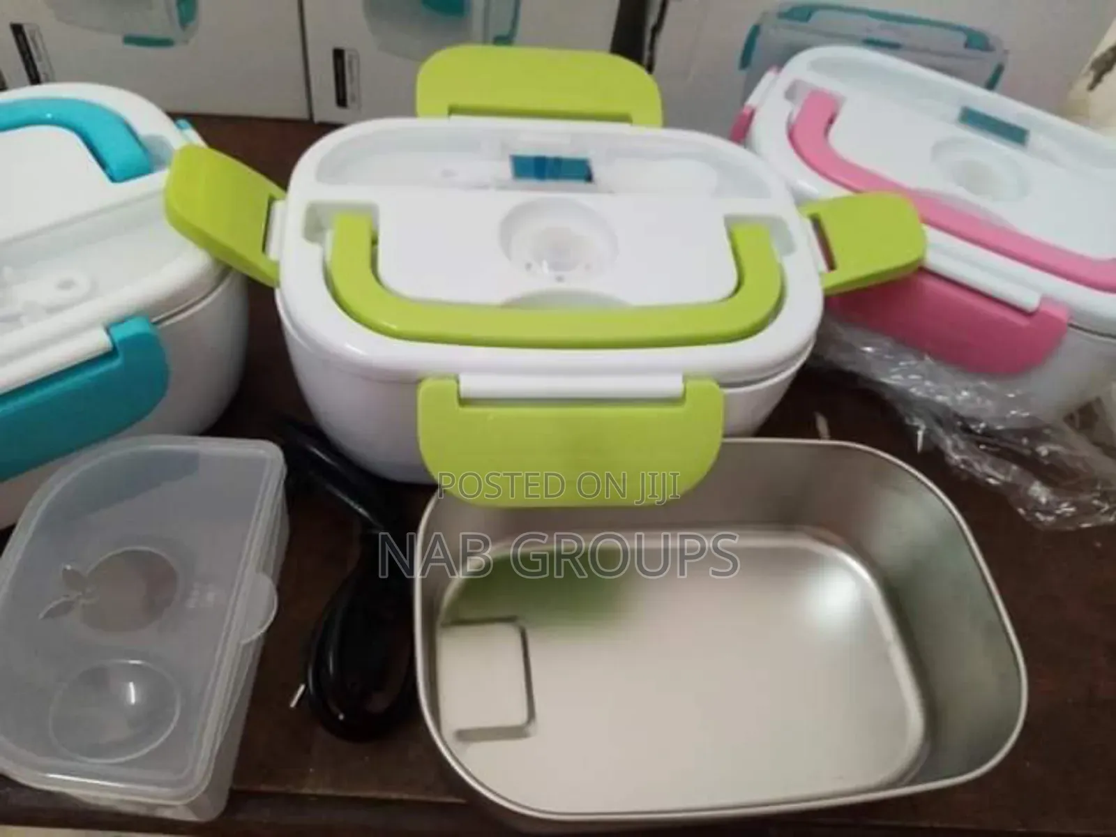 Electric Lunch Box (Silver Inner)