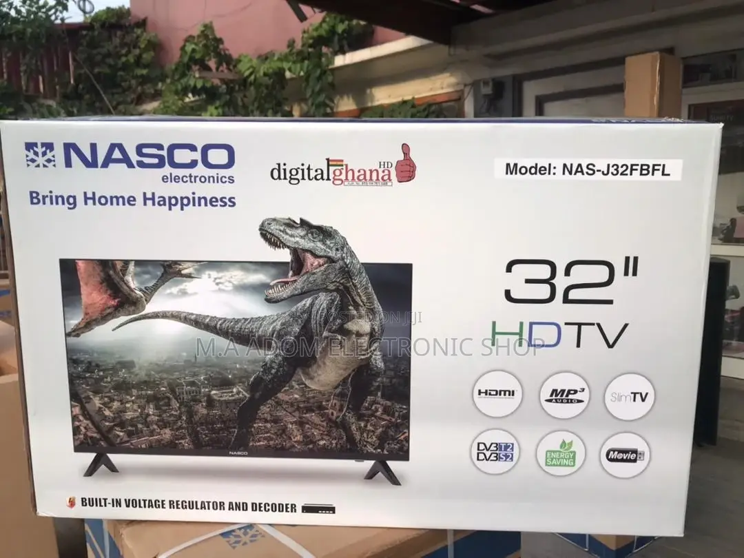 Your Everyday Entertainment Companion: Nasco 32" HD LED TV