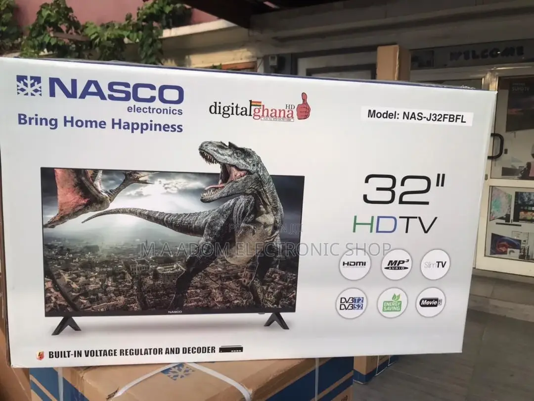 Nasco 32" HD LED TV - Your Home Entertainment Solution