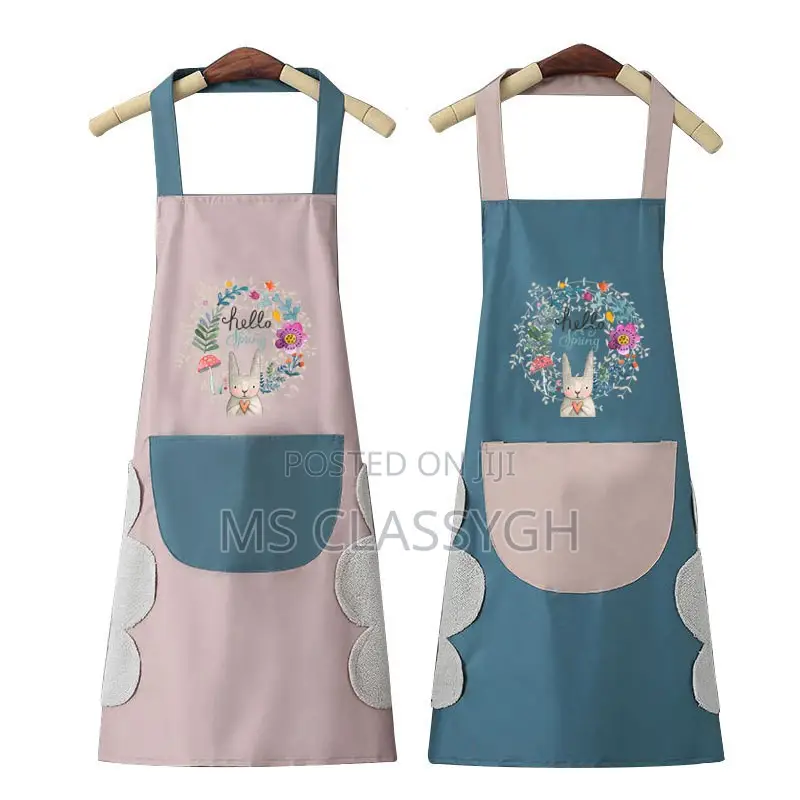 Apron Waterproof and Oil-Proof Kitchen Net Celebrity Home Wi