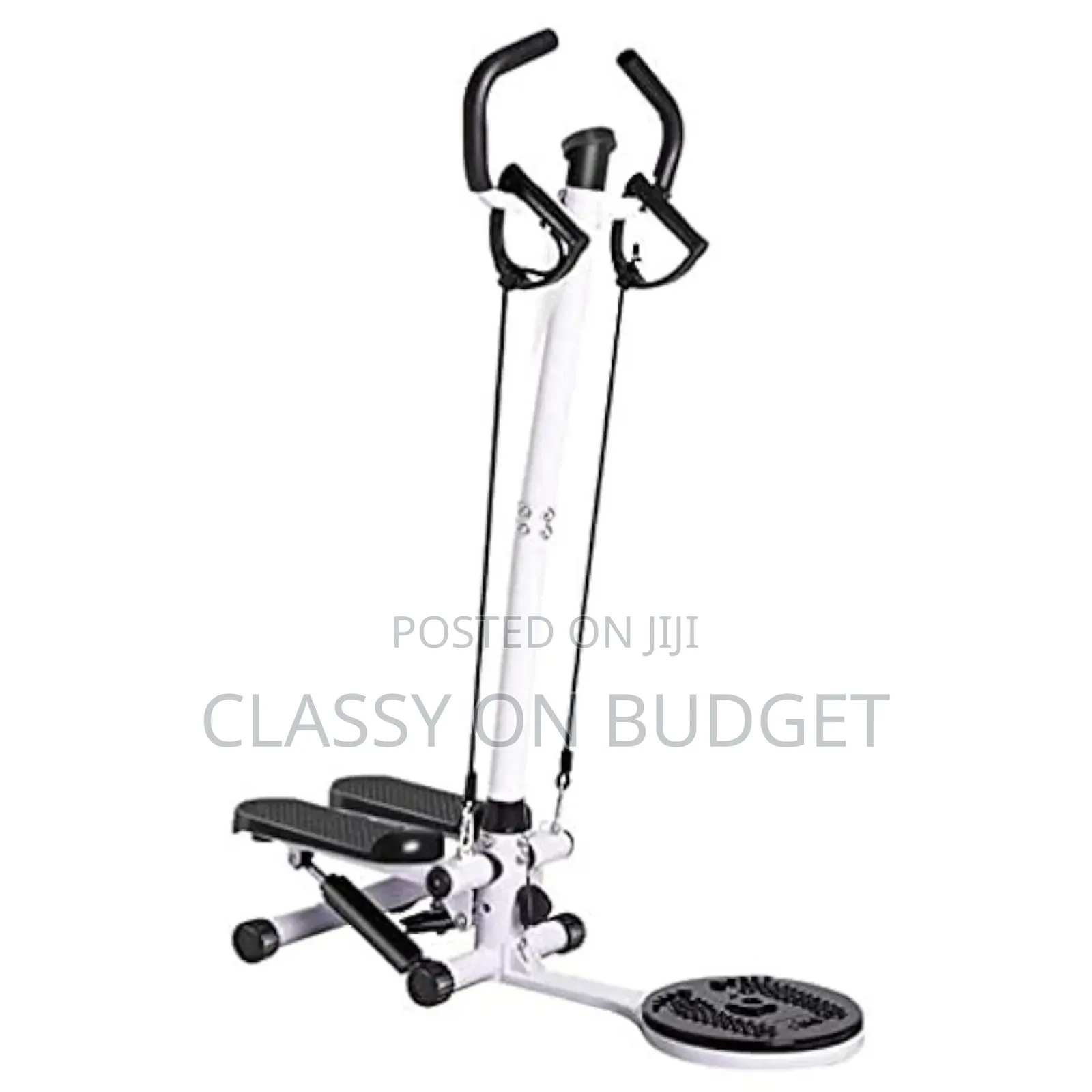 Mini Stepper Machine With Handlebar, Twister Resistance Band