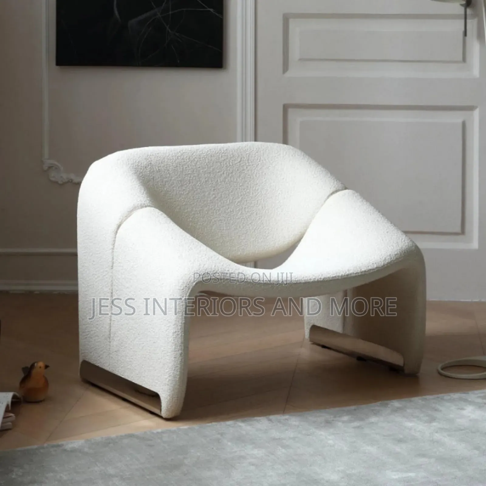 Accent Armchair (White)