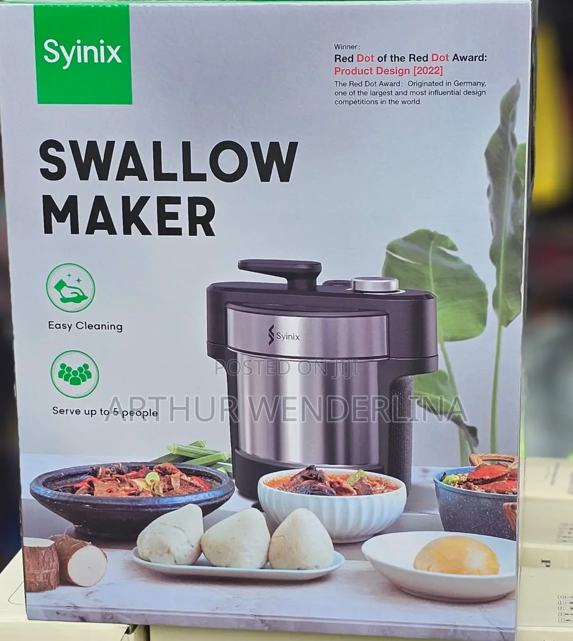 Syinix Sallow Maker Fufu,Banku Konkonte Machine