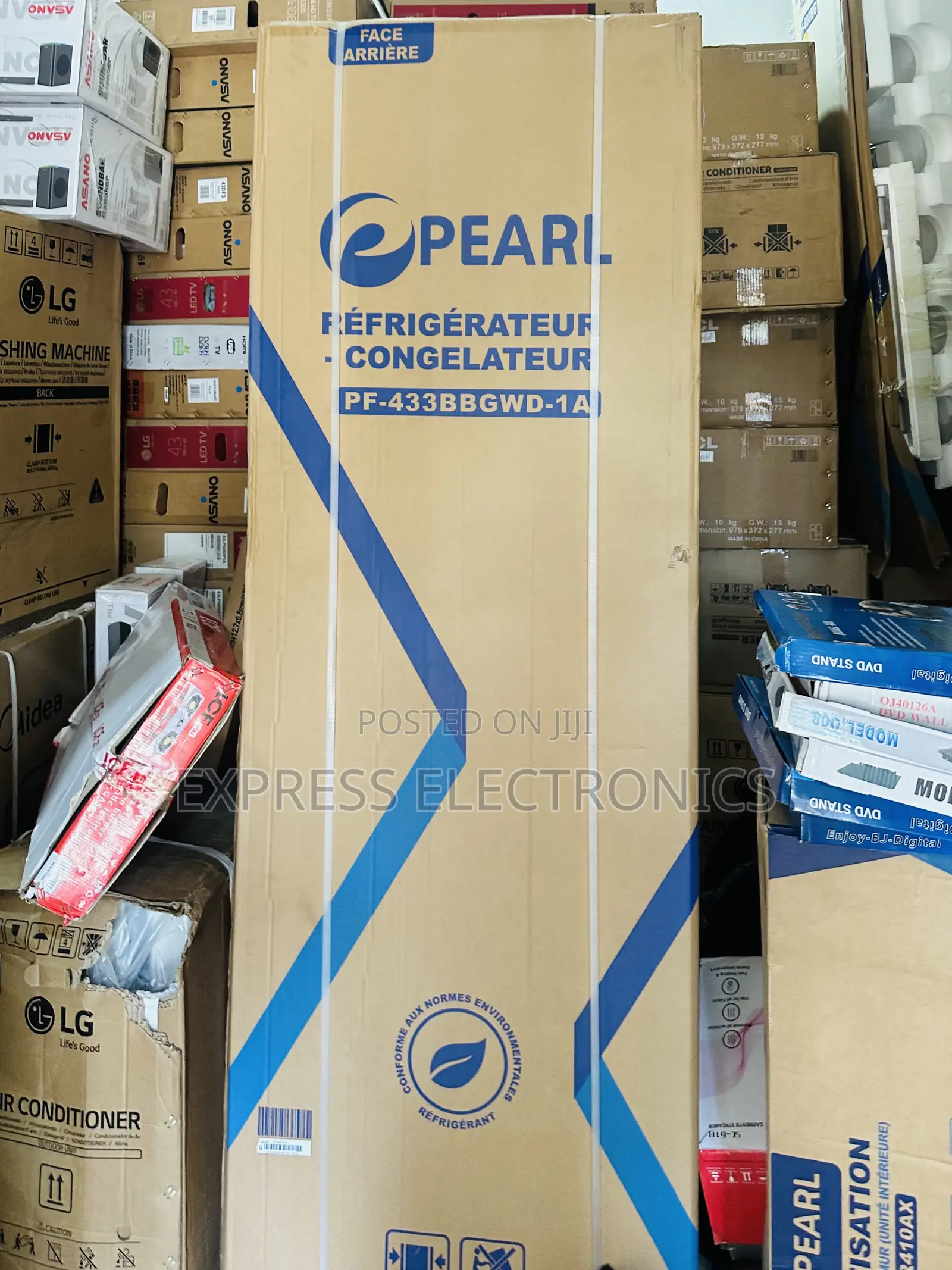 Shop for Us Pearl Double Door Fridge PF 433 BBGWD-1A.