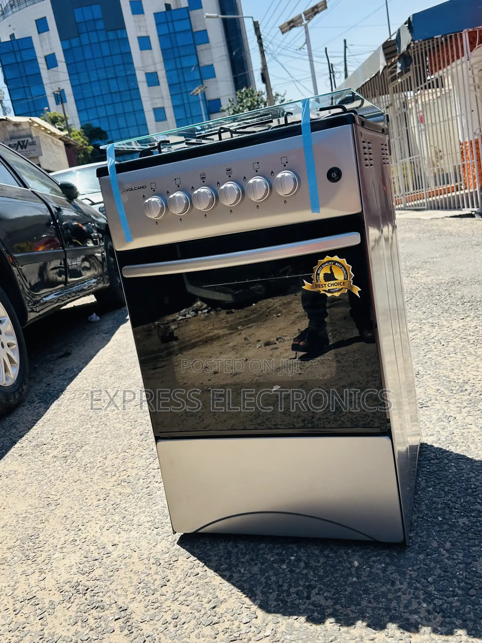 Popular Choice Gas Cooker Oven 3+1 Electric