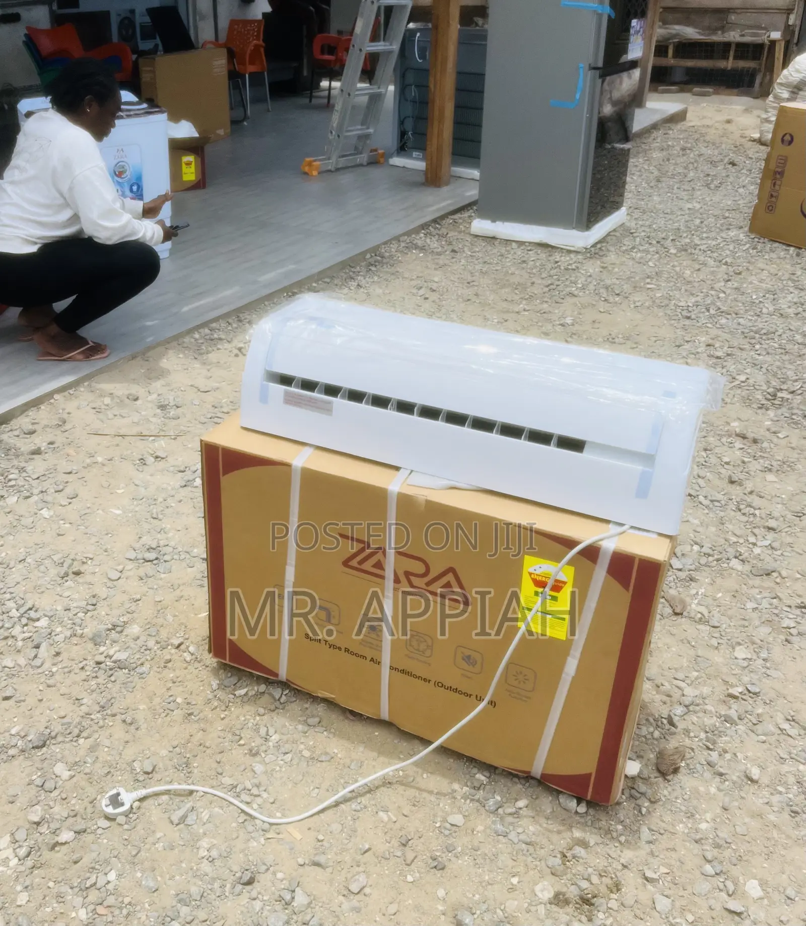 Fast Chilling Zara 2.0hp Split Non Inverter Ac(White)R410