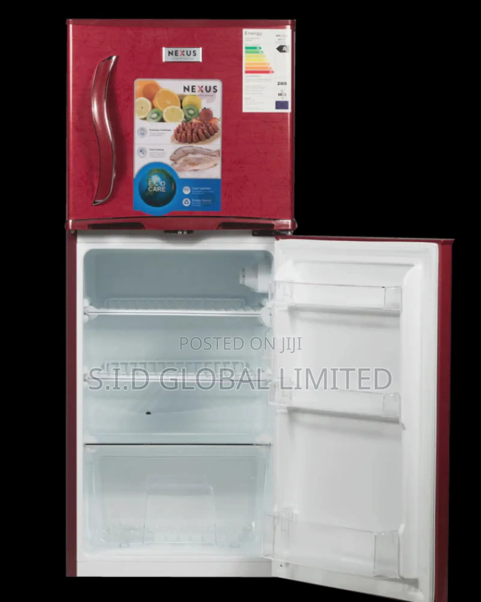 Smart Quality Living With Nexus NX-185 Double Door Fridge