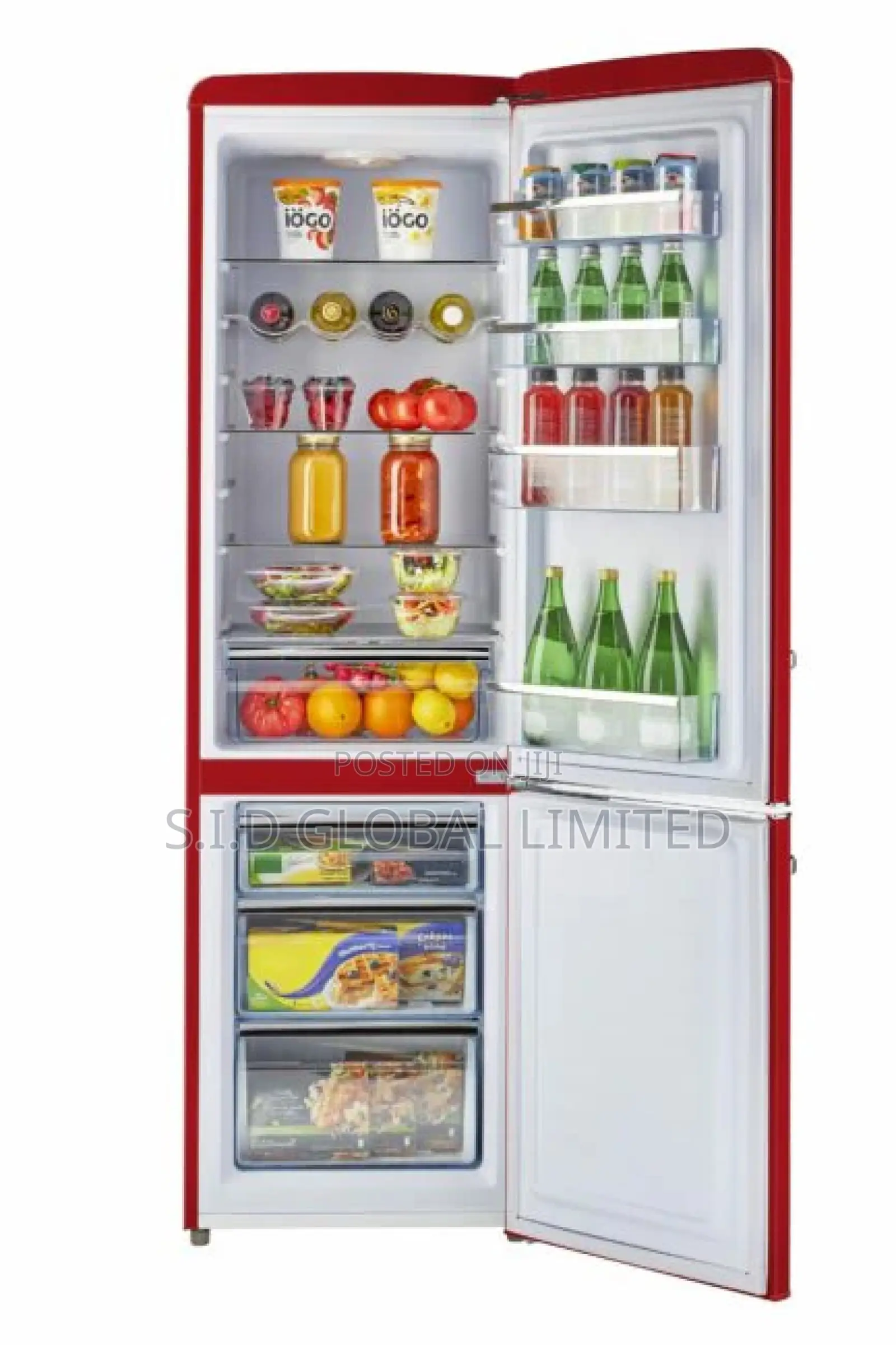 Embrace Kitchen With Nexus NX-185 Double Door Refrigerator