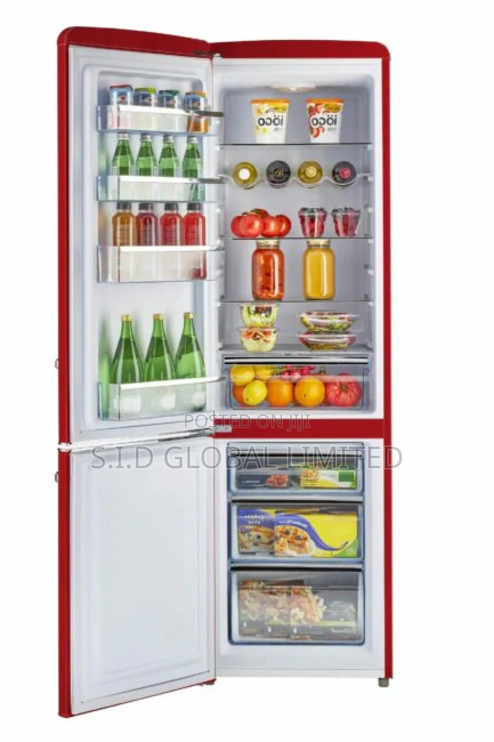 Enjoy,Preserve,Chill With Nexus NX-185 Double Door Fridge