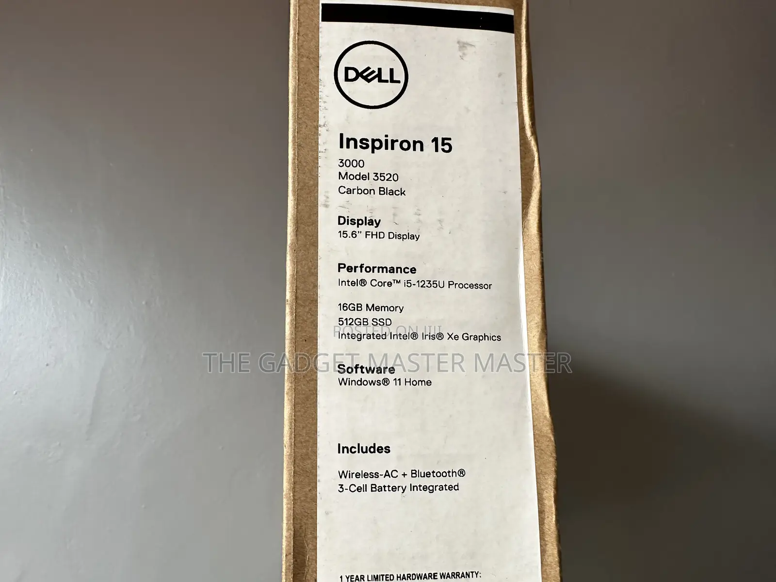 New Laptop Dell Inspiron 15 16GB Intel Core I5 SSD 512GB