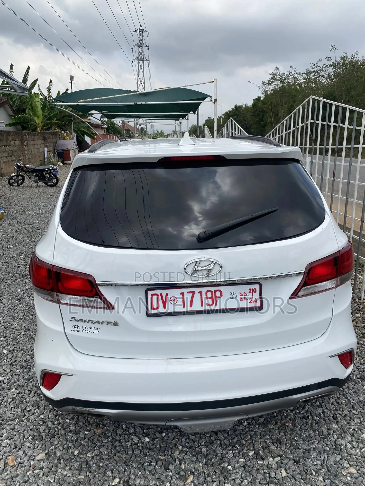 Hyundai Santa Fe 2017 White