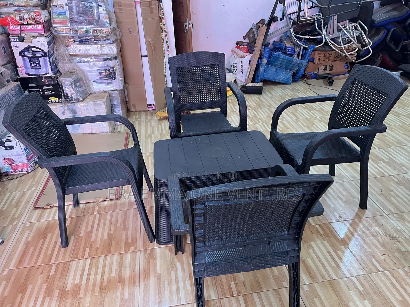 4set Garden Chairs