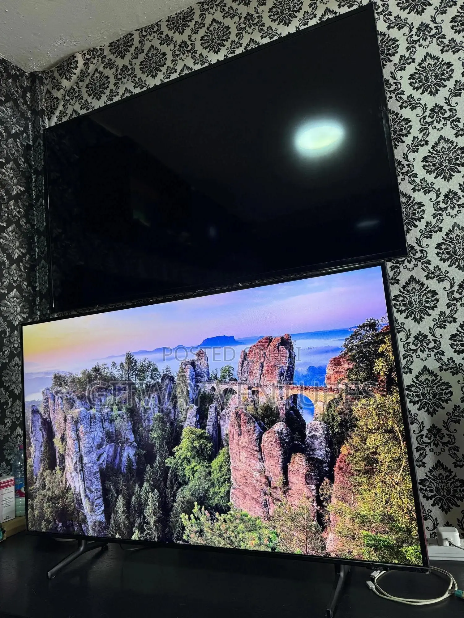 Uk Used Samsung Qled 50”Inches Q60a.Air-slim.Hdr.Smart Tv