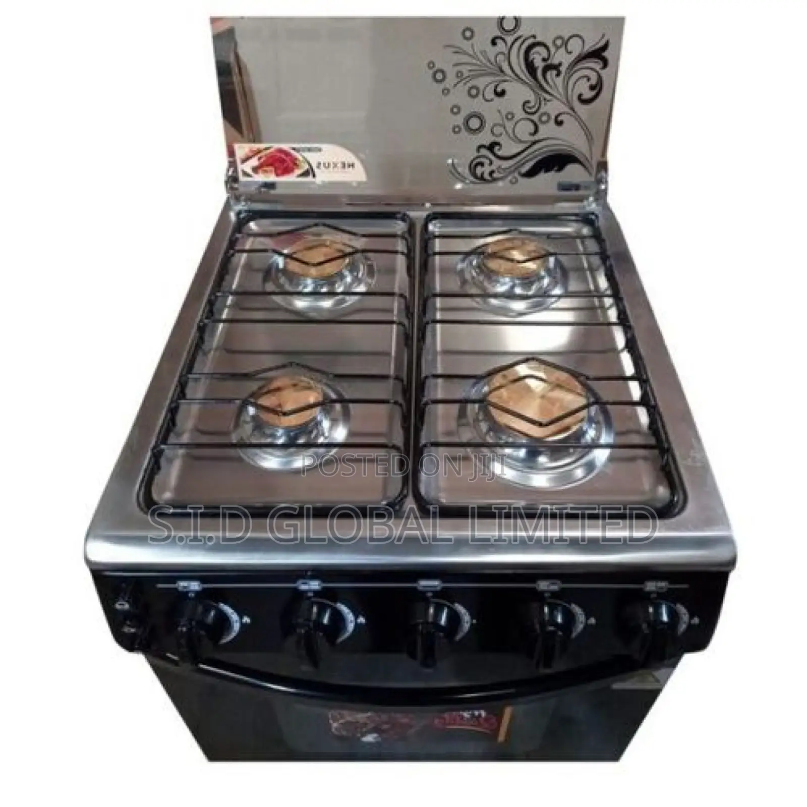 A Blaze of Nexus NX5020GL 4-Burner 50x50cm Gas Cooker