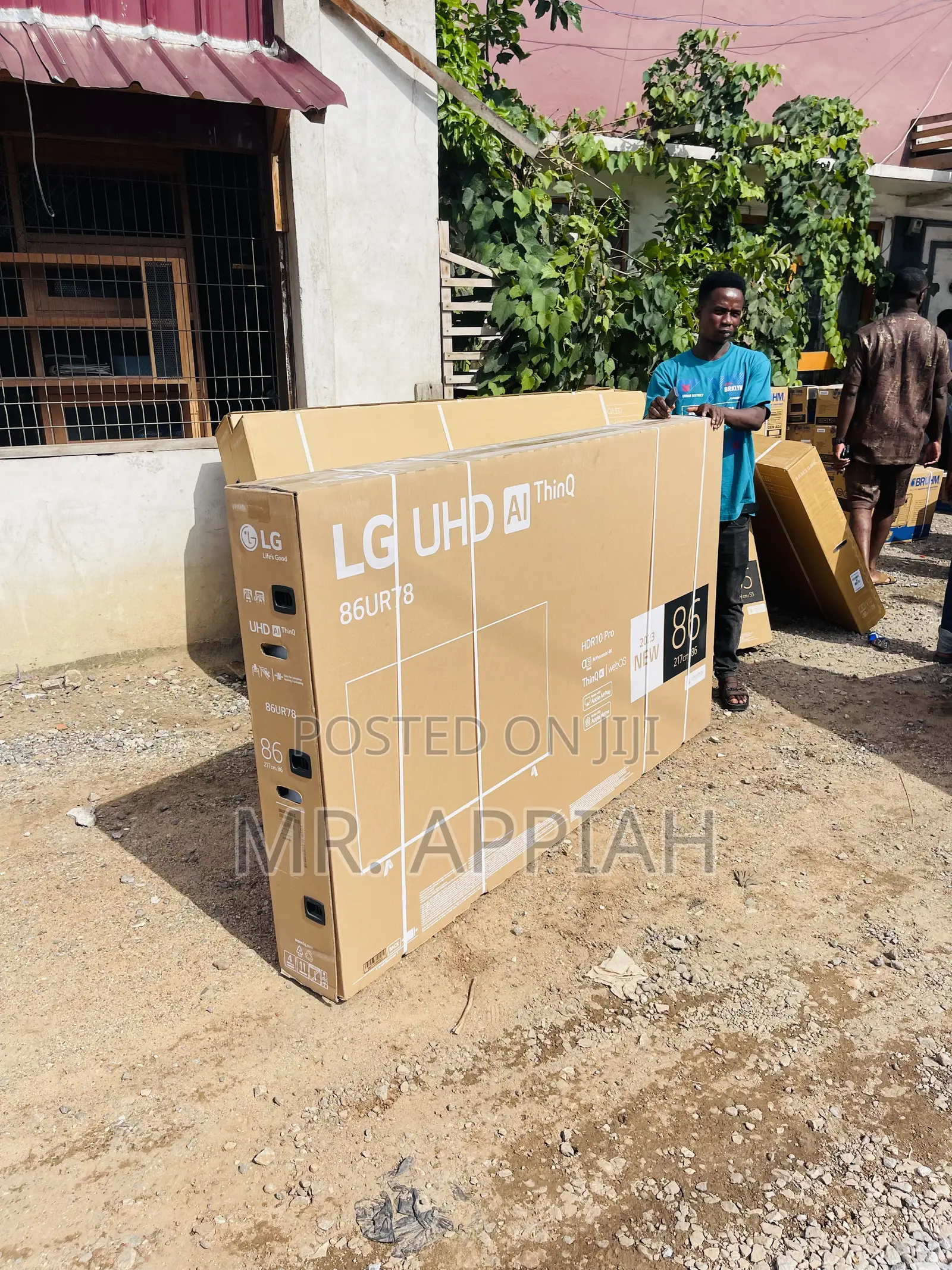 New Lg86ur7800 86 Inch Uhd Smart Television(Black).