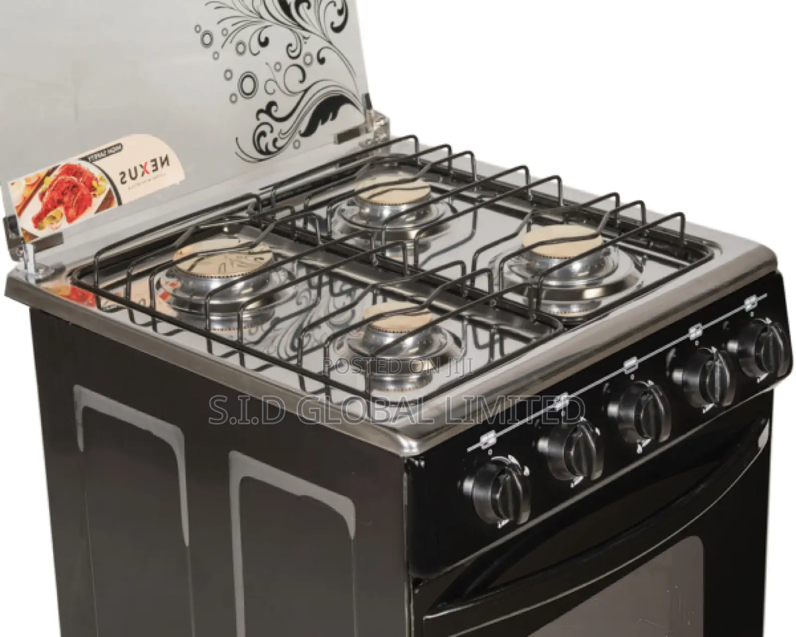 Burn It Up With Nexus NX5020GL 4-Burner 50x50cm Gas Cooker