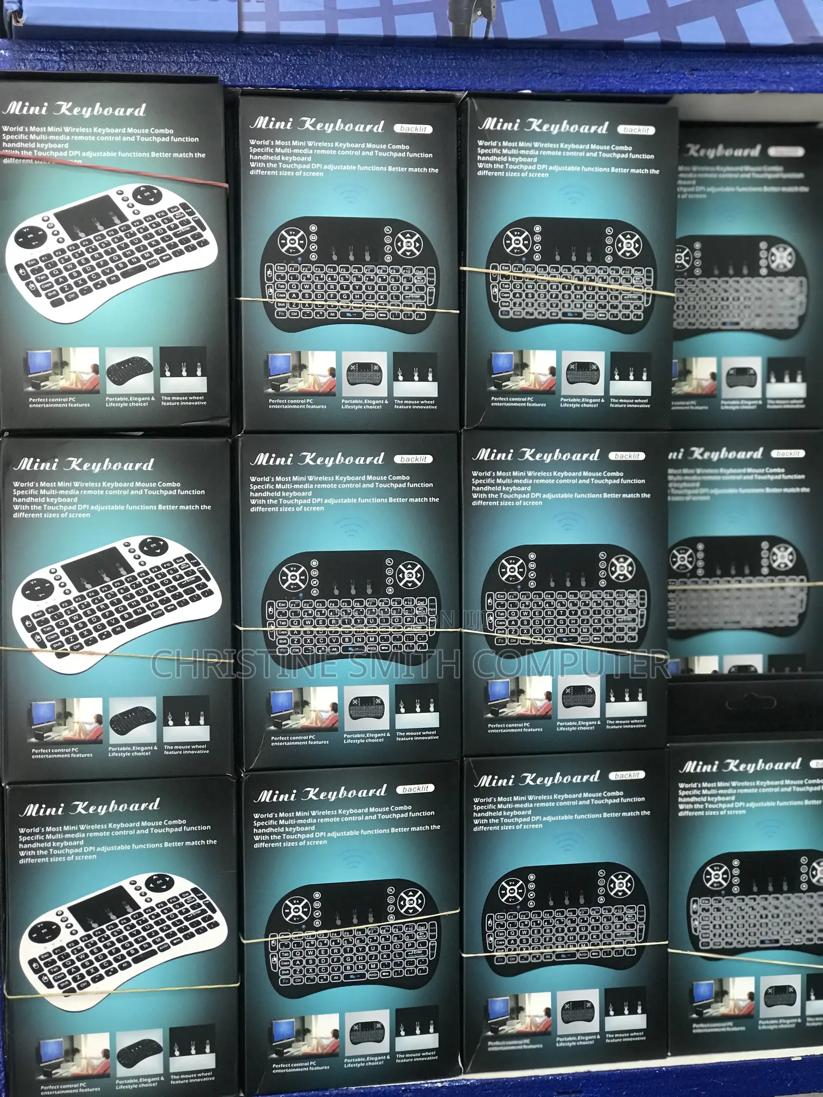 Mini Backlit RGB Wireless Keyboard