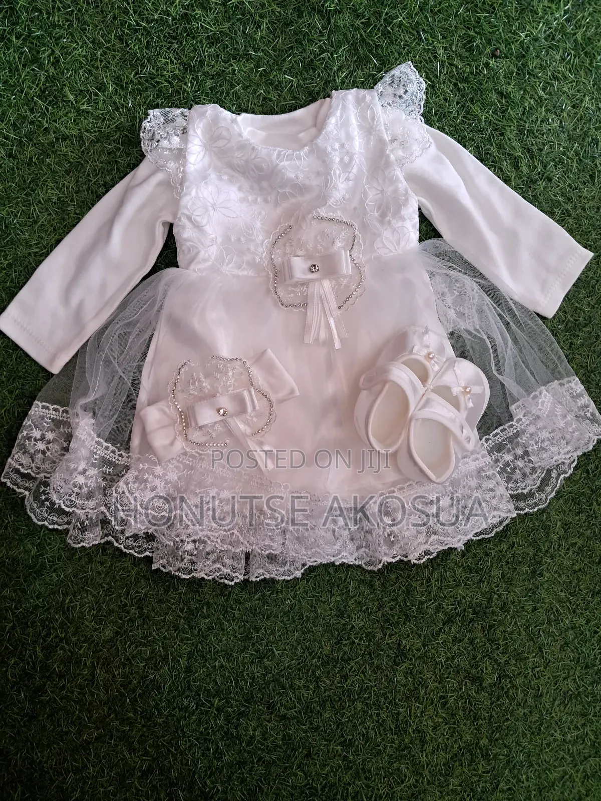 Baby Christening Dress Set