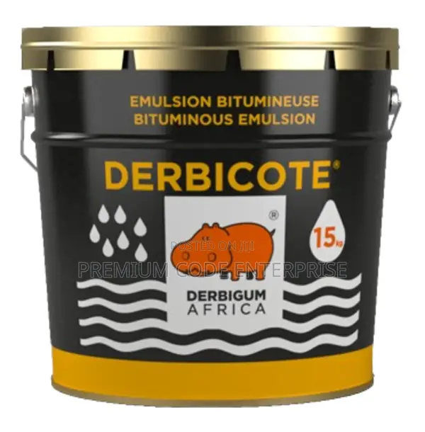 Derbicote Bitumen Waterproofing Emulsion, 15kg