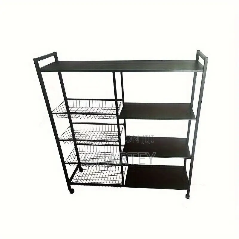 Multifunctional Handle With Care Men Kitchen Carts Big Size