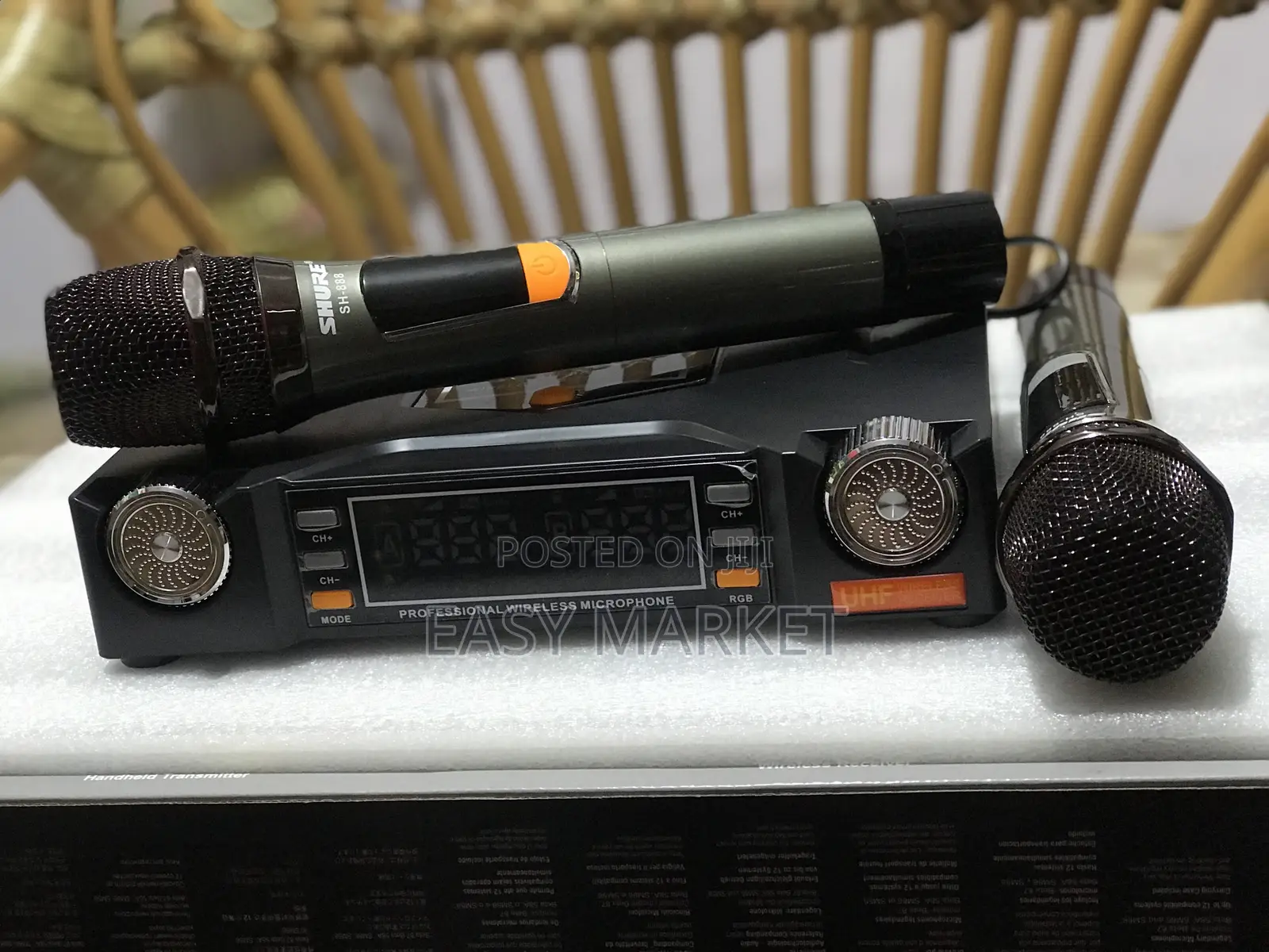 Chargeable Shure Mics