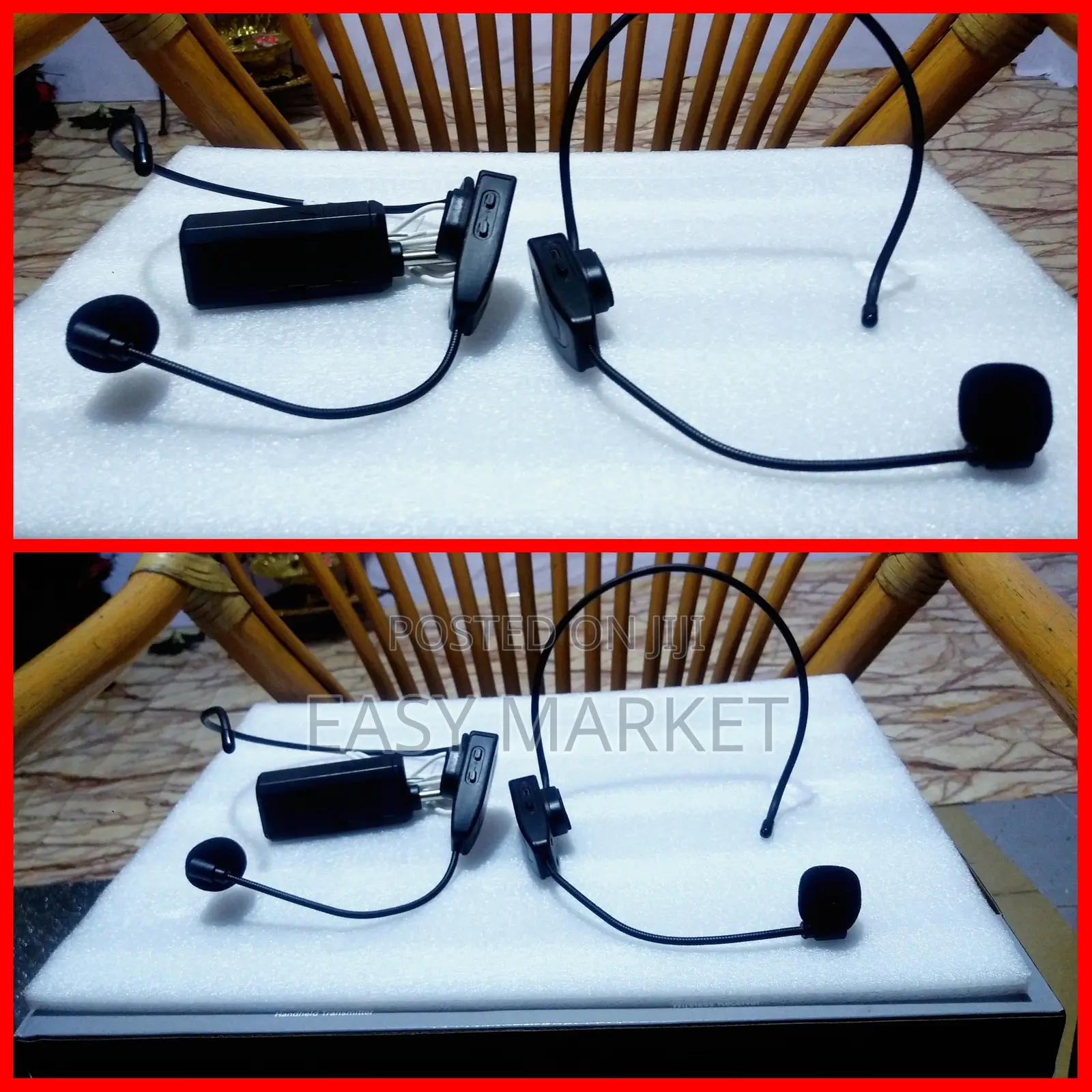 Chargeable Head Lapel Mics