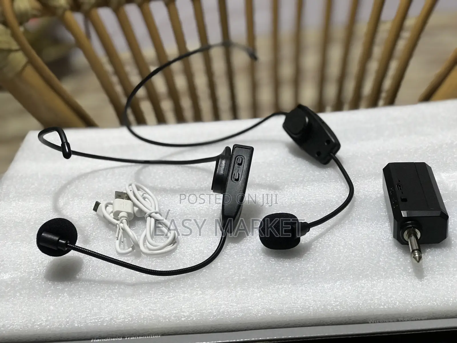 Chargeable Head Lapel Mics