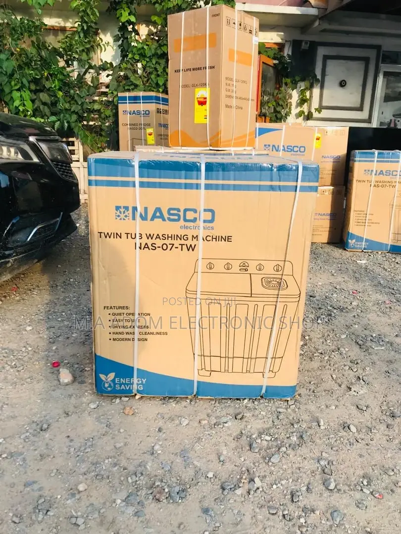 Upgrade Your Laundry Routine-Nasco 7kg Automatic Machine