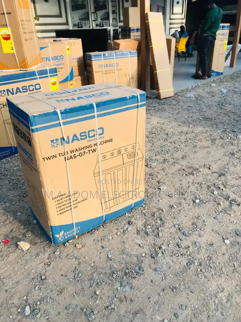 Experience the Future of Laundry- Nasco 7kg Washing Machine