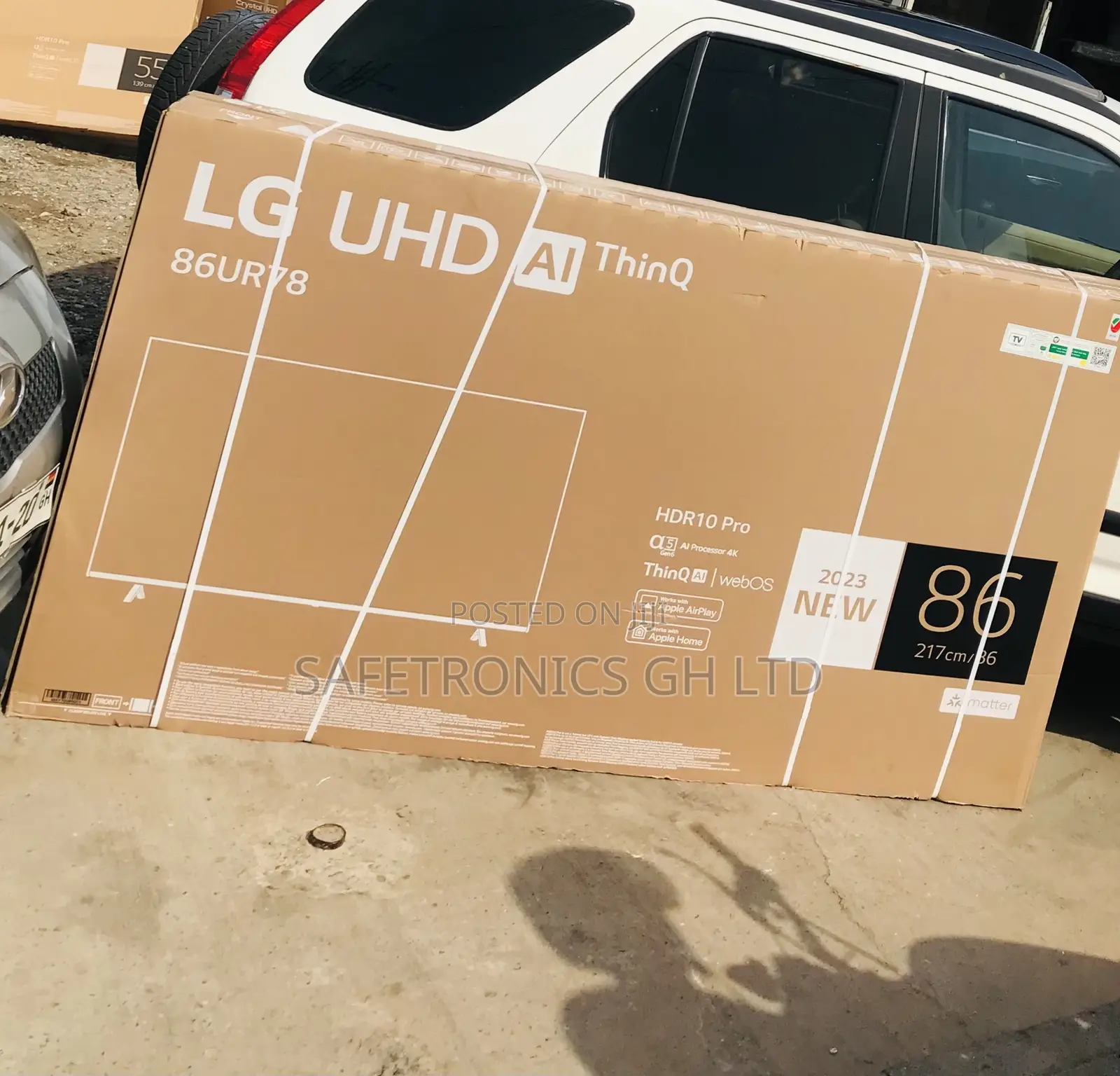 Unique Black LG 86 Inch Smart Led UR78 Series Black Tv ~~