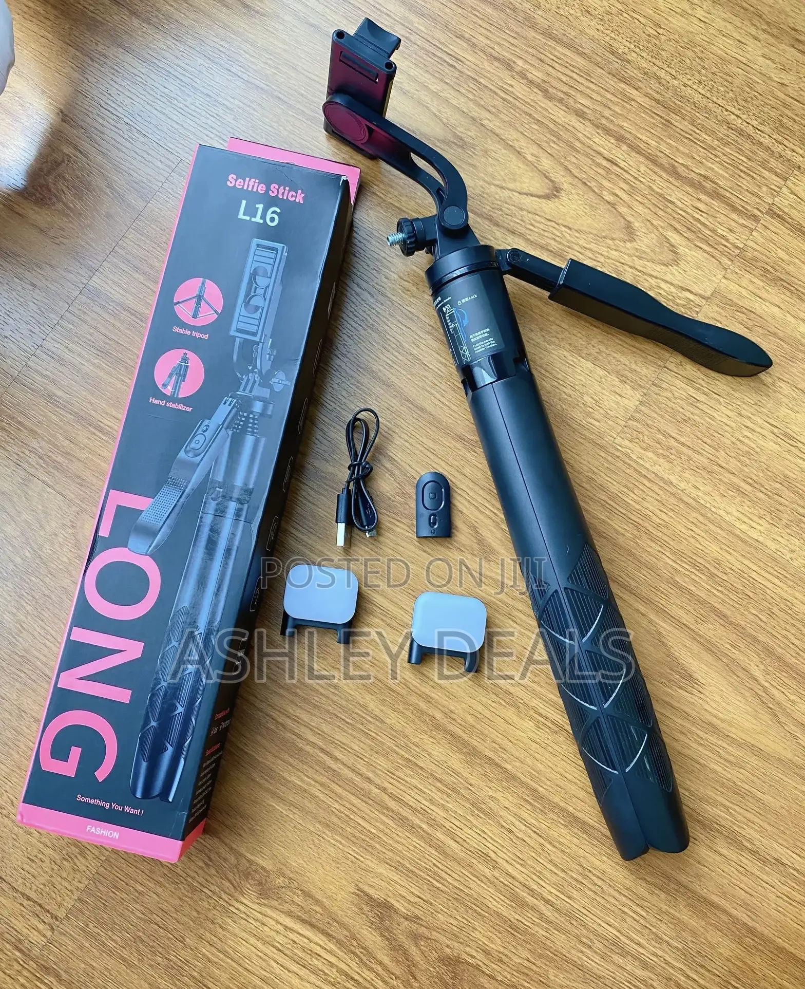 L16 Long Selfie Stick With Tripod Stand