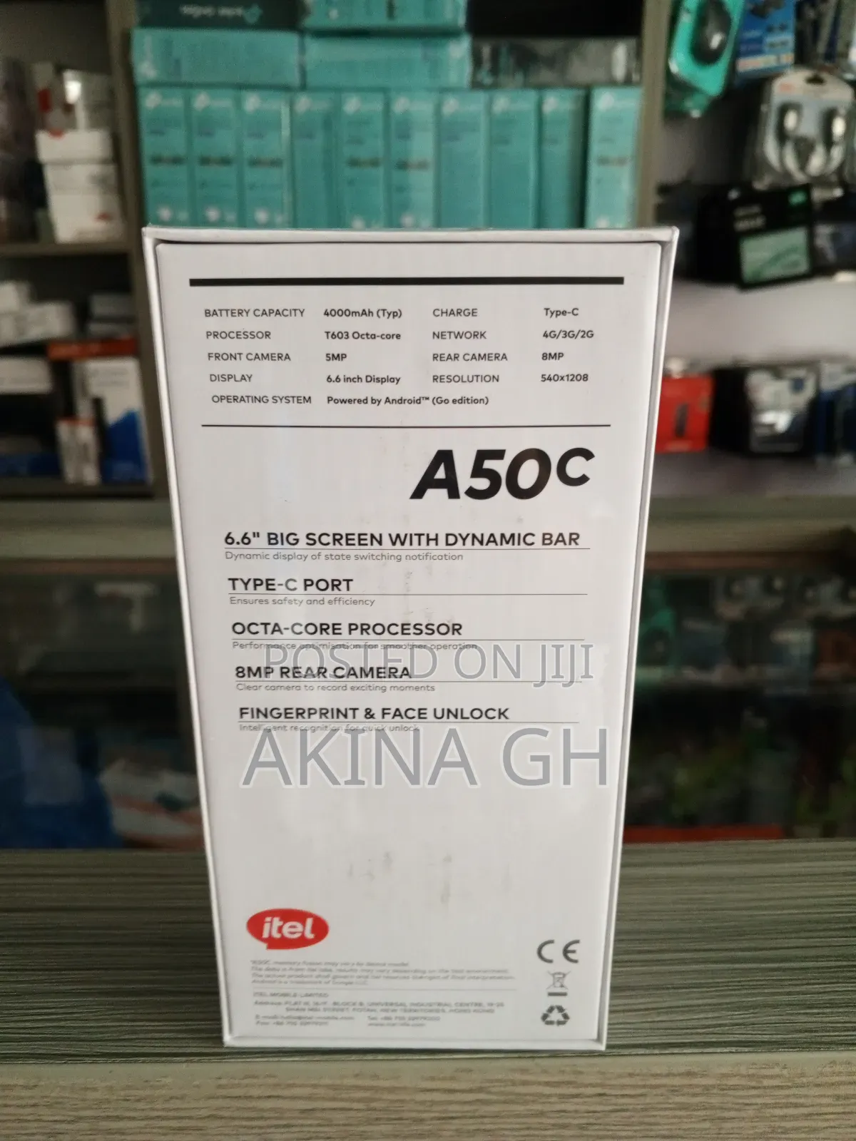 New Itel A05s 32 GB White