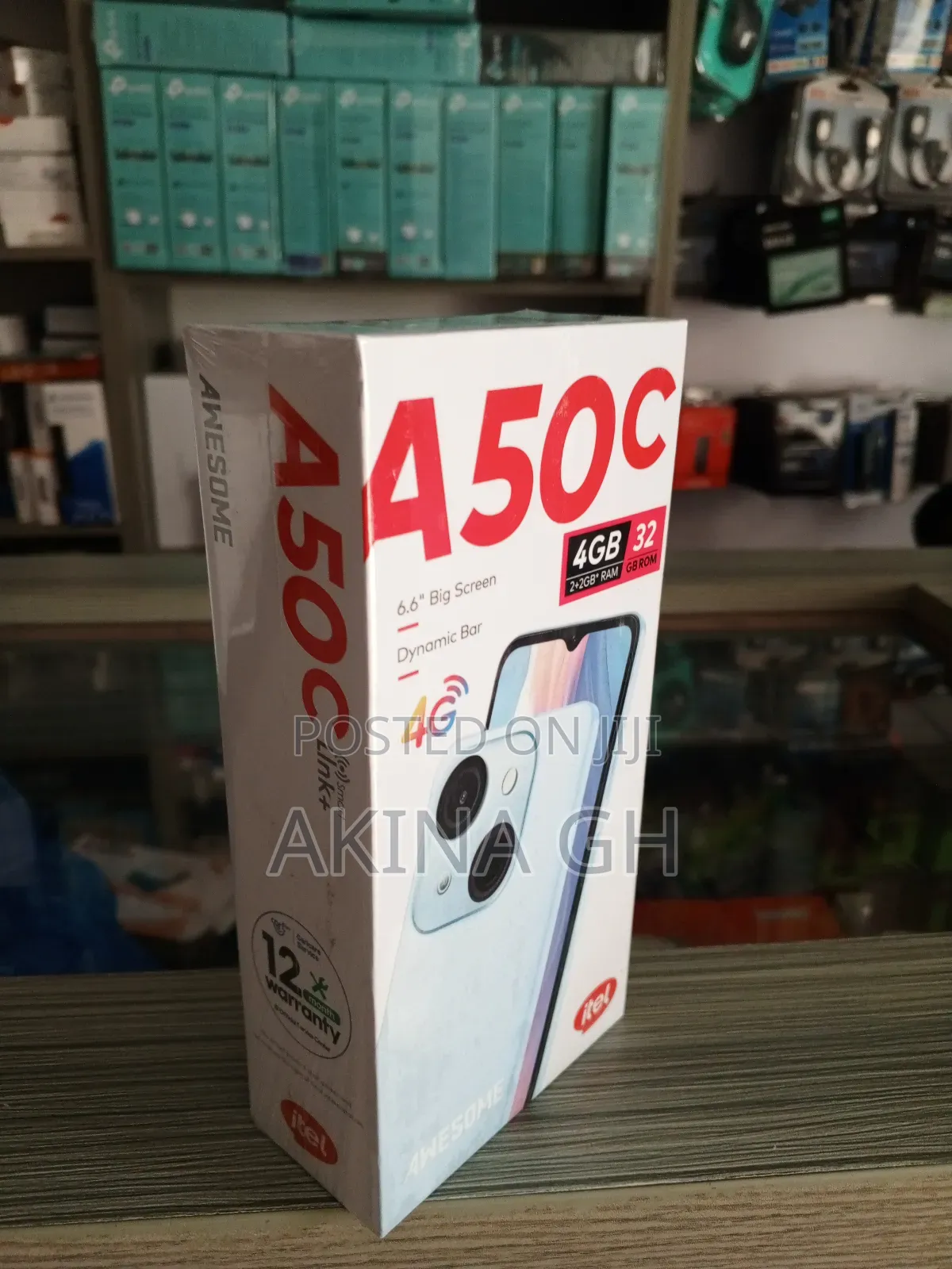 New Itel A05s 32 GB White