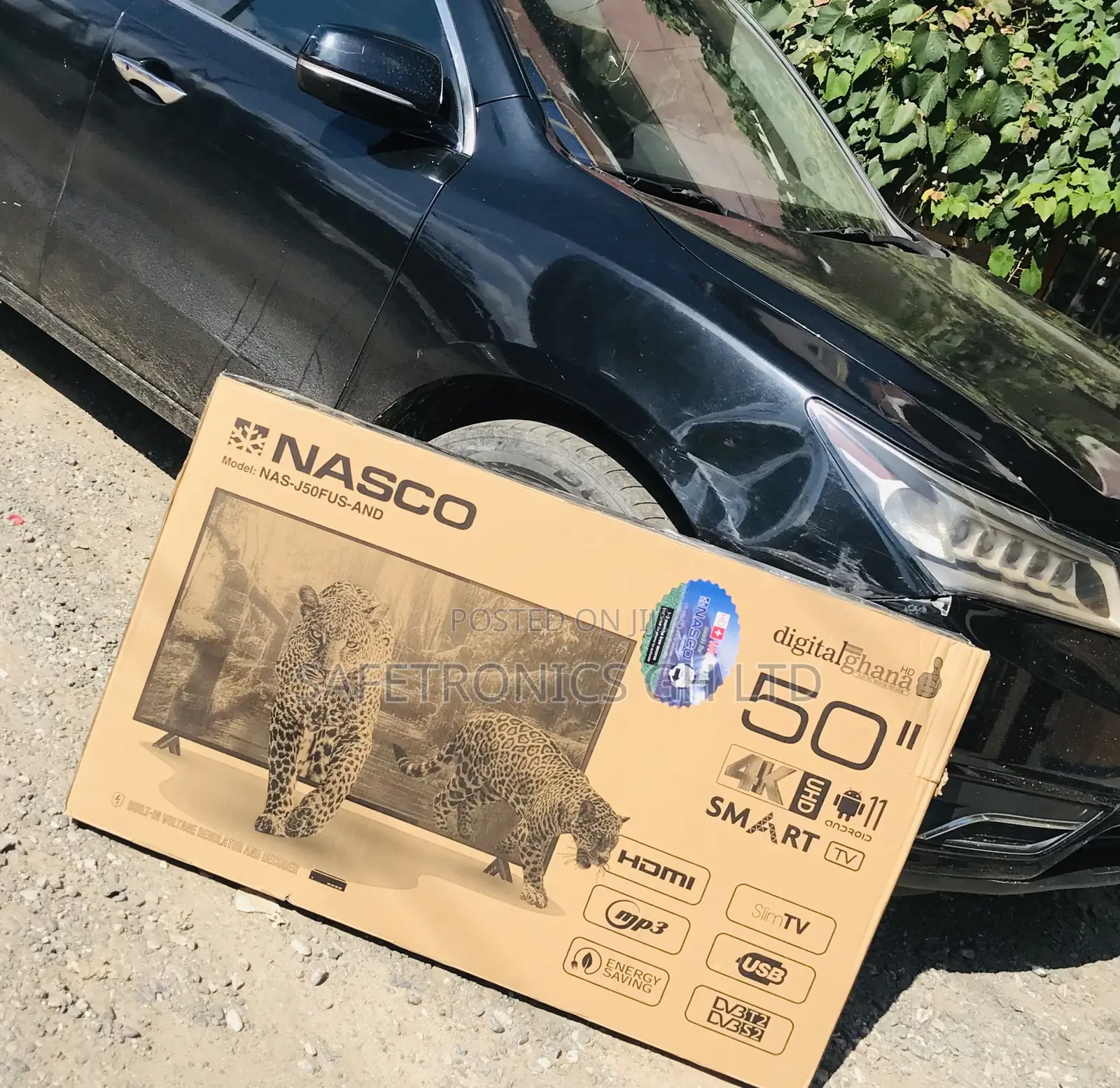 Best Sealed 50 Inch Smart Led UHD Android Nasco Tv