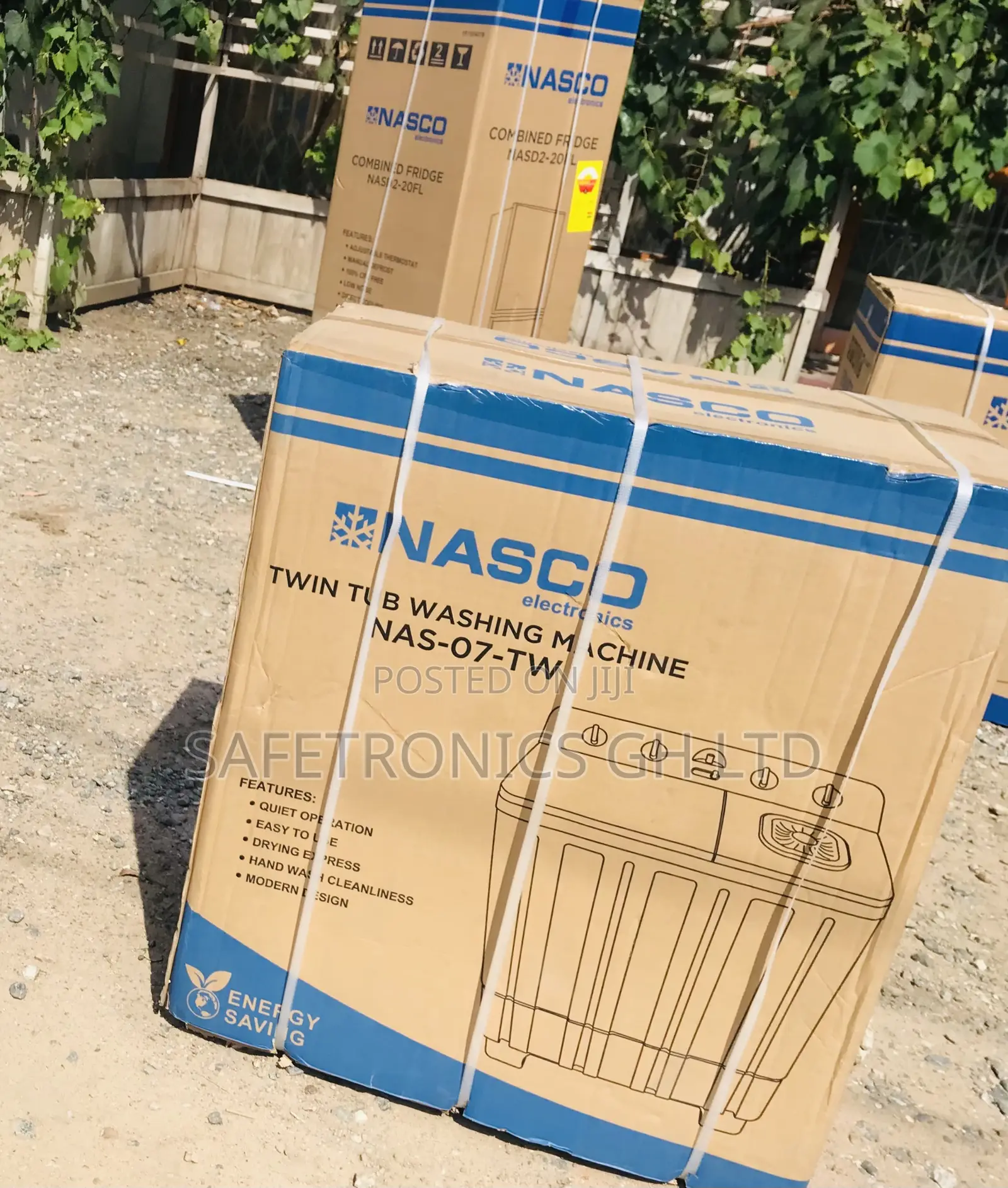 Original 7kg New Topload Nas-07-Tw Semi Auto Washer