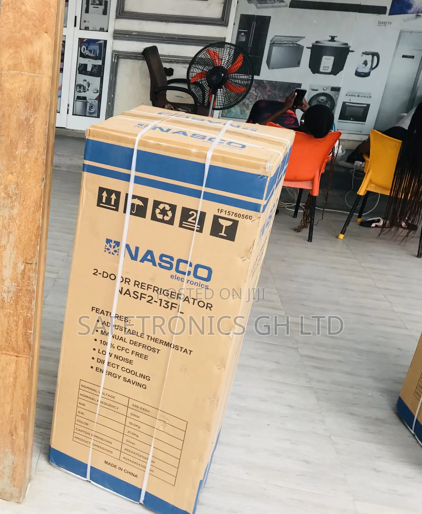 Fast Cooling 112 Liters Top Mount Nasco Nasf2-13fl