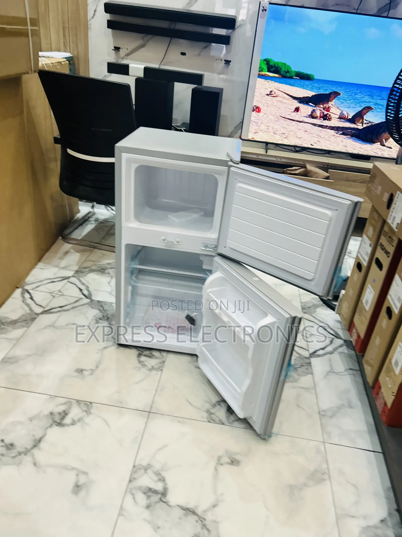 Sleek,Modern Design Double Door Fridge Galaxy
