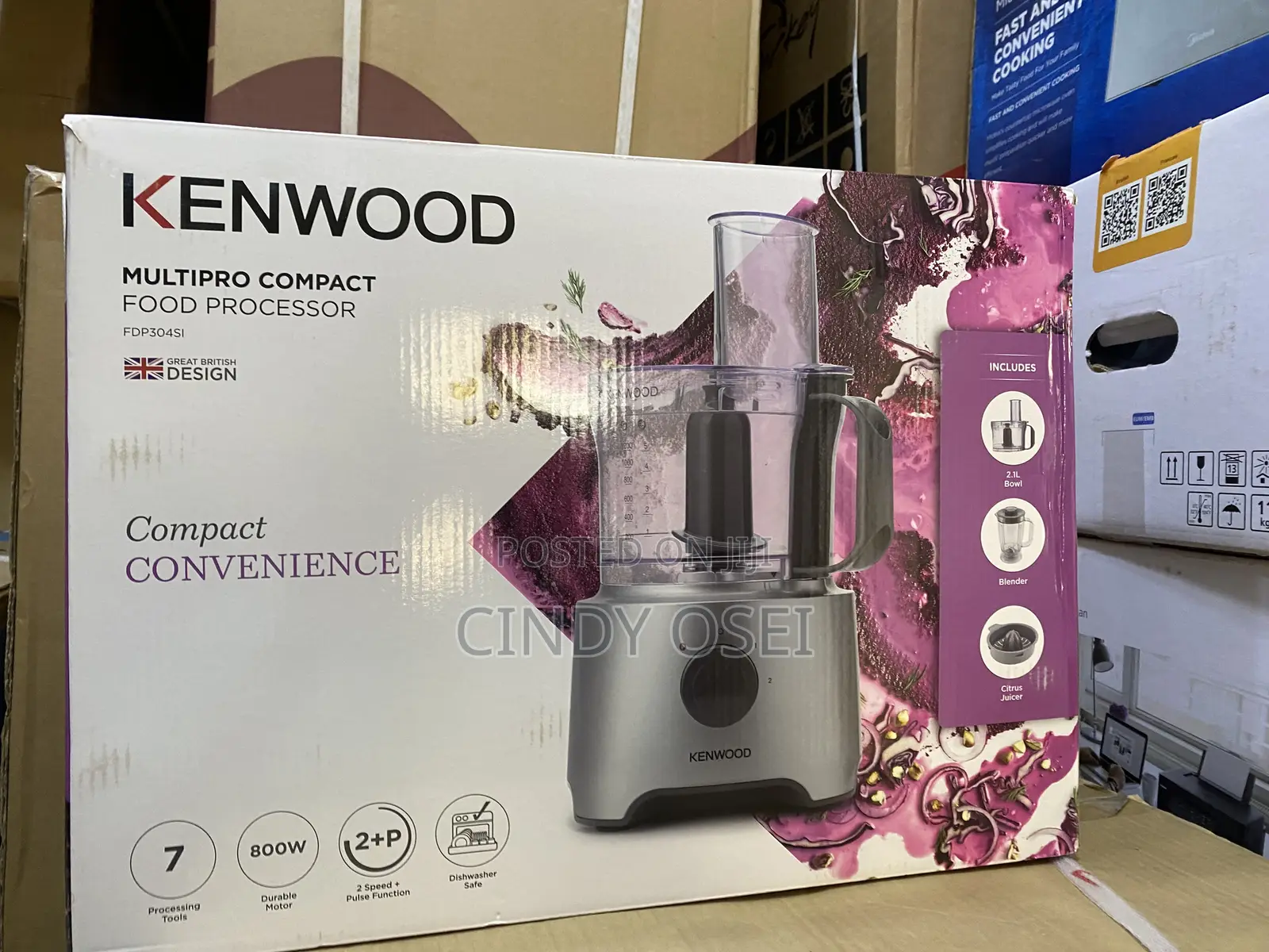 Winsome Kenwood Multi Functional Food Processor