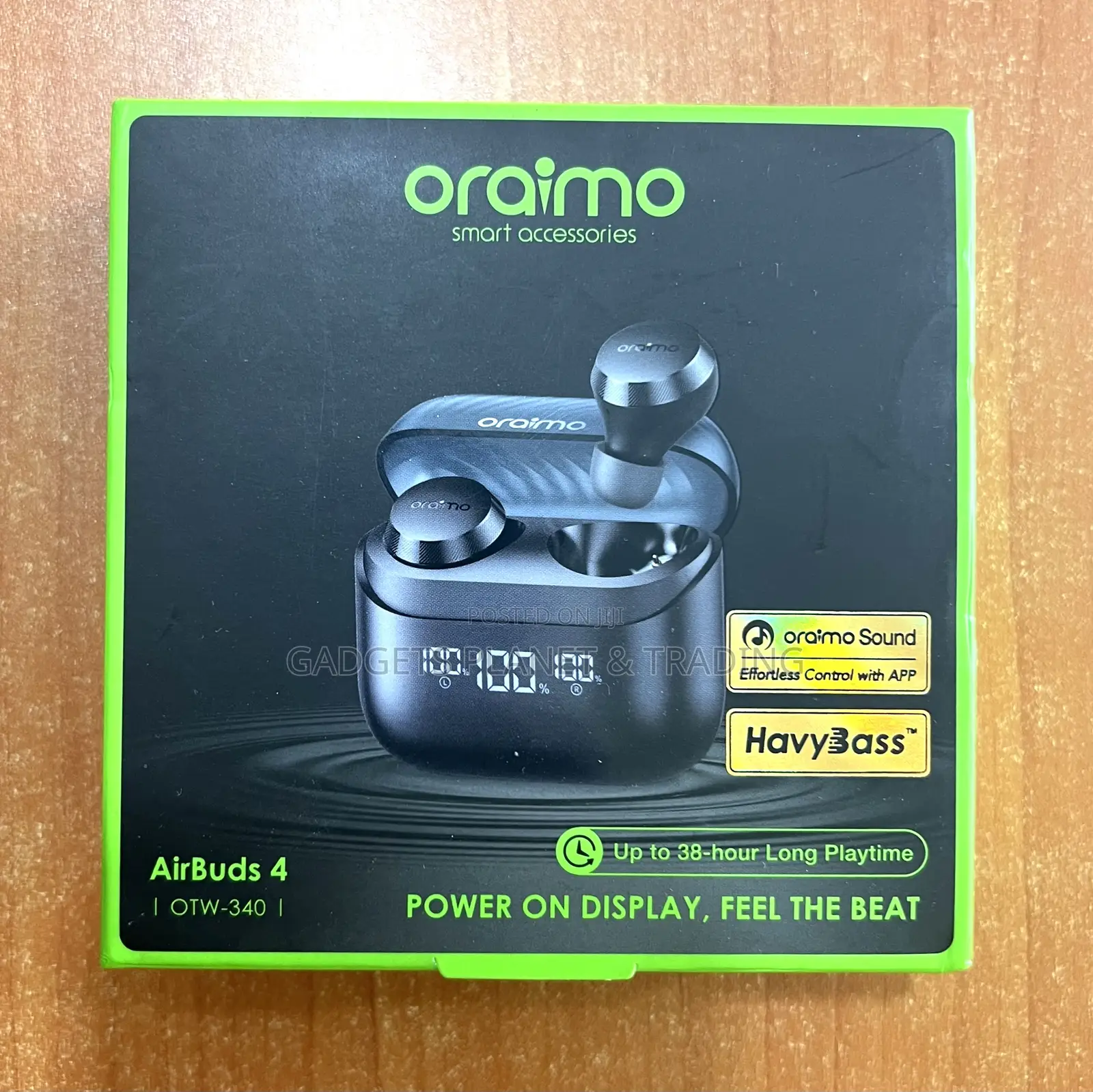 Oraimo Airbuds 4 Enc True Wireless Earbuds With Heavy Bass