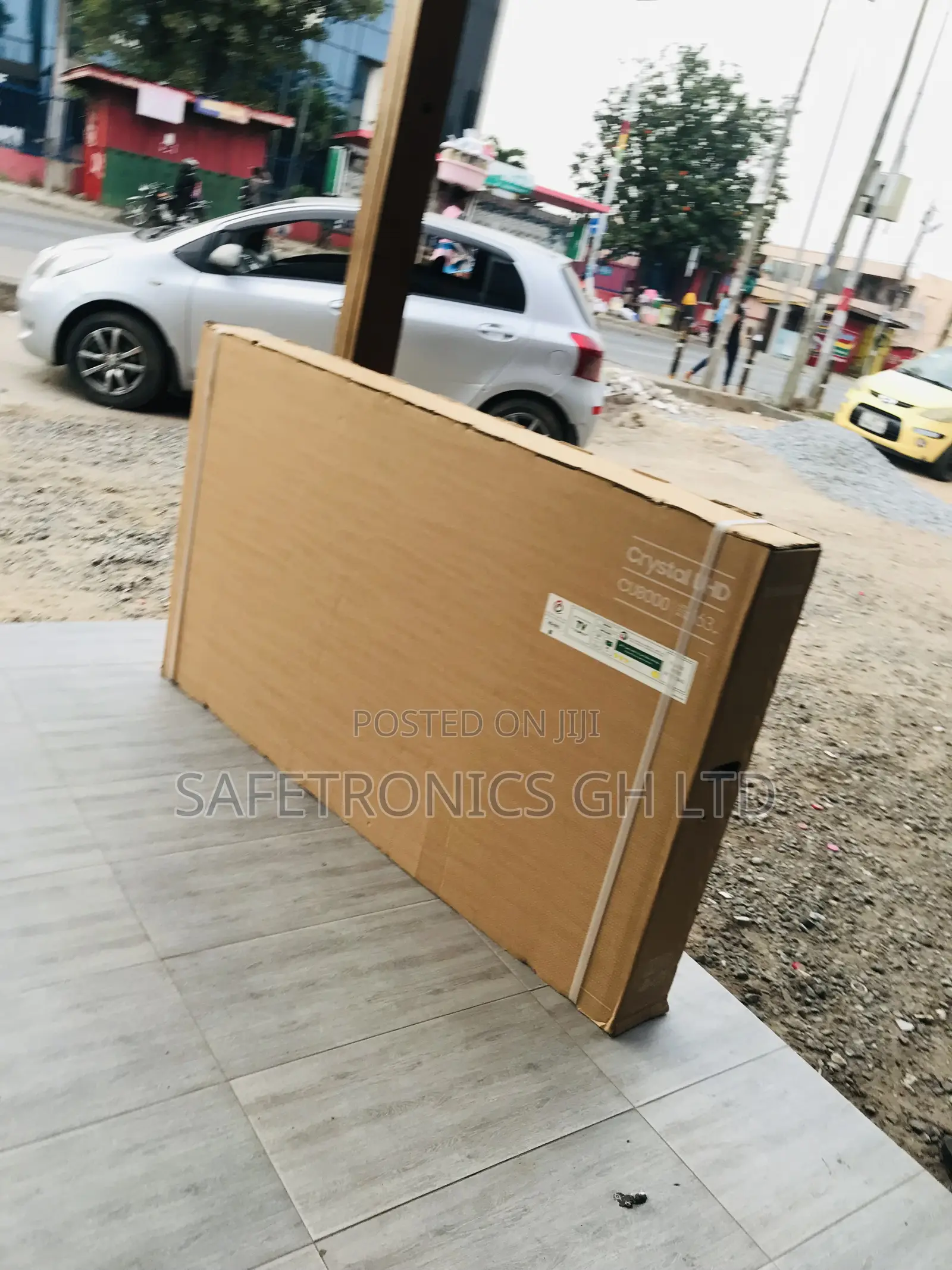 Elegant Black Samsung 65 Inch Smart Du80 Series Tv