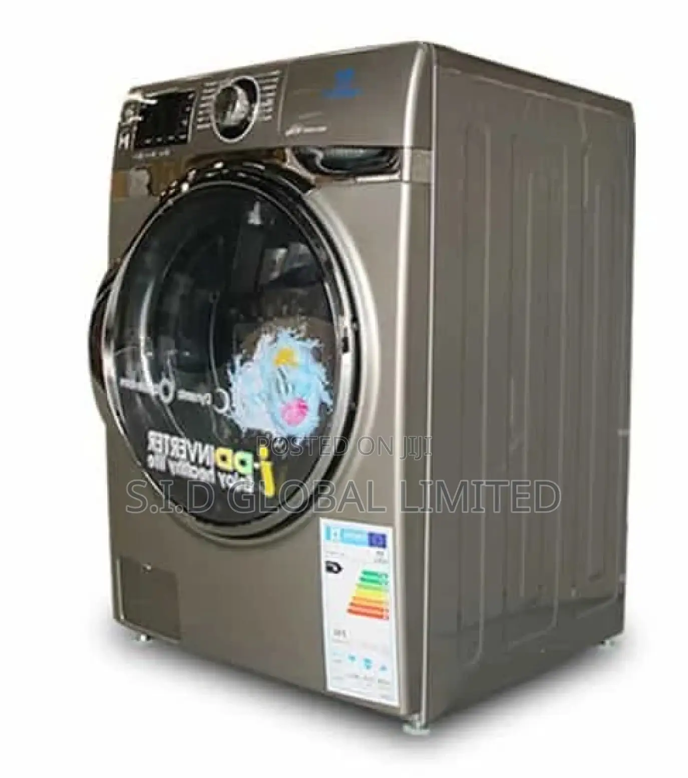 Laundry With NASCO-9KG-FRONT-LOAD-FULL-AUTO-WASHING-MACHINE